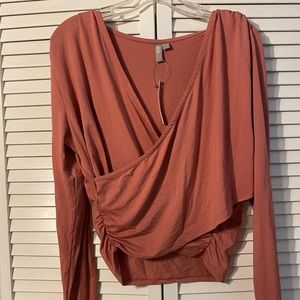 ASOS wrap top